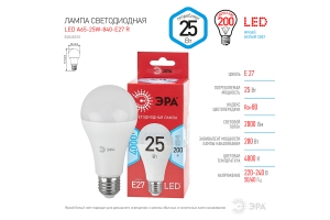 Лампочка светодиодная RED LINE LED A65-25W-840-E27 R Е27 / E27 25 Вт груша