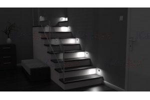 Светильник декоративный светодиодный APUS LED B-WW, 0.8W, 3000K