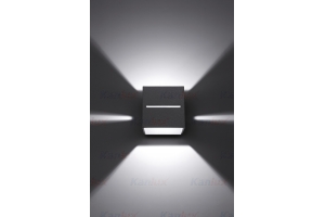 Светильник настенный ASIL G9 W-GR, серый
