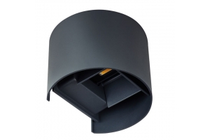 Светильник фасадный светодиодный REKA LED EL 7W-O-GR цилиндр, черный