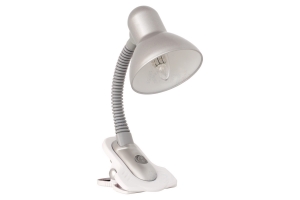 Лампа настольная SUZI HR-60-SR, серебристая