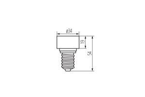 Переходник E14/GU10