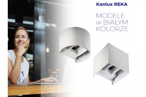 Светильник фасадный светодиодный REKA LED EL 7W-O-W цилиндр, белый