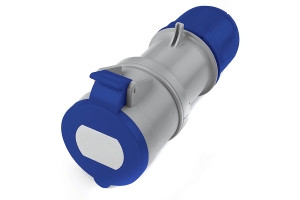 Розетка кабельная IP44 32A 2P+E 230V