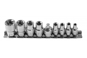 Набор торцевых головок Torx 1/4", 3/8", 9 шт. HT1A884