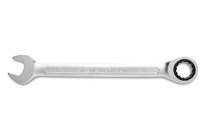 Ключ комбинированный трещоточный 17 мм, 72T, сталь CrV HT1R017