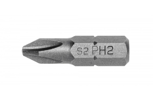 Биты PH3, 25 мм, сталь S2, 5 шт. HT1S303