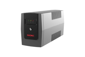 Линейно-интерактивный ИБП ДКС серии Info, 600 ВА/360 Вт, 1/1, 2xSchuko, 1x7Aч