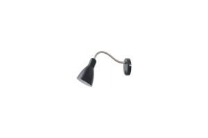 Настенный светильник ETORE E27, 40W, IP20, черный