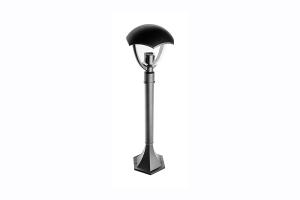Светильник садовый столбик GRANDE-P, E27, черный