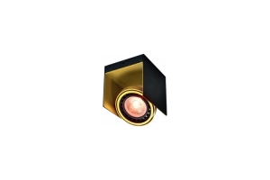 Потолочный светильник VERSO GU10, ES111, IP20, черный/золотой