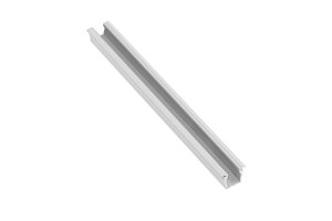 Алюминиевый профиль LED GLAX MIKRO врезной, 2м, серебристый