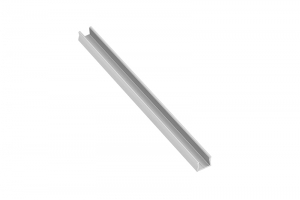 Алюминиевый профиль LED GLAX MIKRO накладной, 2м, серебристый