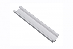 Алюминиевый профиль LED GLAX с регулировкой угла свечения, 2м, серебристый, внутренний
