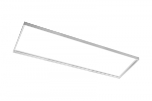 Рамка для светодиодной панели KING 30x120см, белая