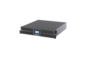 Онлайн ИБП ДКС серии Small Rackmount, 3000 ВА/2700 Вт, 1/1, 8xIEC C13, EPO, USB, RS-232, Rack 2U, без АКБ, 9Ач