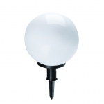 Светильник грунтовый шар IDAVA 35, E27, 40W, белый
