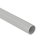 Труба ПВХ жёсткая атмосферостойкая д.32мм, тяжёлая, 3м, цвет серый