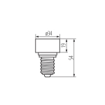 Переходник E14/GU10