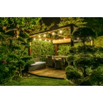 Гирлянда садовая 10xE27, 7,5м