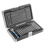 Набор бит с трещоткой 37шт. HT1R466