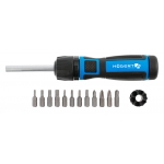 Отвертка со сменными битами и редуктором 1:5 HT1S215