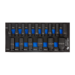 Набор ударных глубоких шестигранных головок 15 шт., ложемент EVA HT7G129