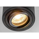 Светильник потолочный накладной AVEIRO 20W, IP20, круглый, черный