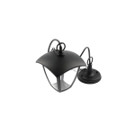 Светильник садовый подвесной MARINA-H, E27, черный