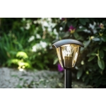 Светильник садовый столбик MARINA-P, E27, черный
