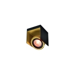 Потолочный светильник VERSO GU10, ES111, IP20, черный/золотой