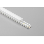 Алюминиевый профиль LED GLAX MINI накладной, 3м, белый