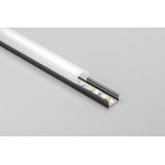 Алюминиевый профиль LED GLAX MINI накладной, 3м, черный